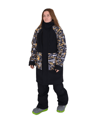Unisex куртка Cloud -  чорний з графіті