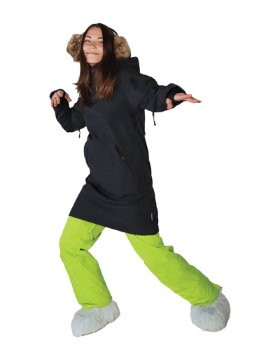 Unisex Худі мембранне Inspiration 2.0 - чорне