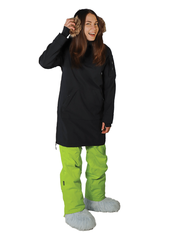 Unisex Худі мембранне Inspiration 2.0 - чорне Unisex Худі мембранне Inspiration 2.0 - чорне