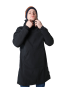 Unisex Худі мембранне Inspiration 2.0 - чорне Unisex Худі мембранне Inspiration 2.0 - чорне