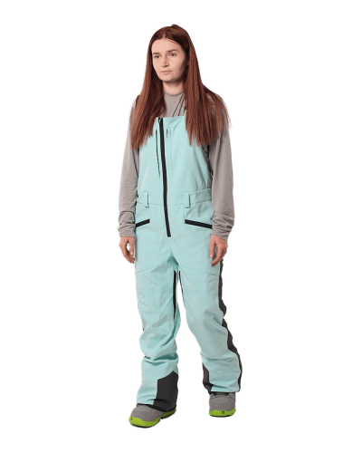 Unisex Напівкомбінезон Peak - м´ятний з сірим
