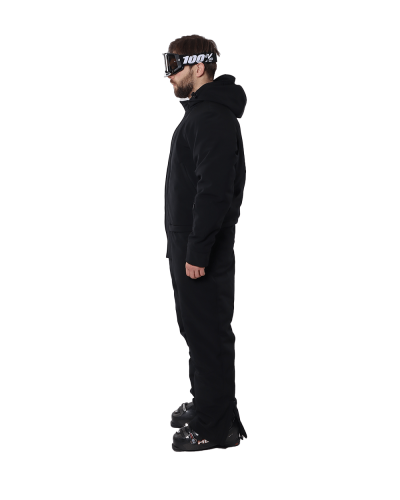 Unisex Зимовий комбінезон Snowflake - чорний