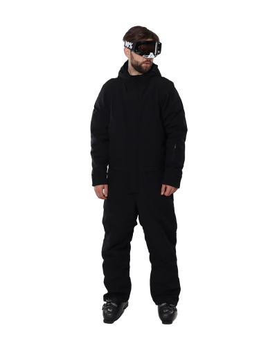 Unisex Зимовий комбінезон Snowflake - чорний