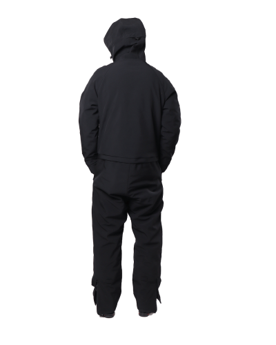 Unisex Зимовий комбінезон Snowflake - чорний