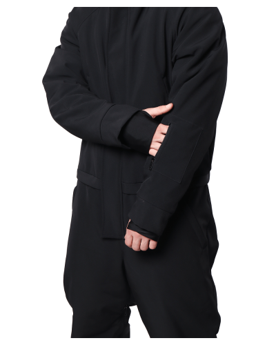 Unisex Зимовий комбінезон Snowflake - чорний