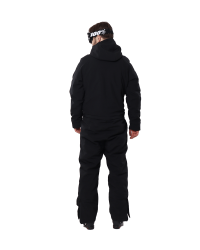 Unisex Зимовий комбінезон Snowflake - чорний