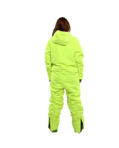 Unisex Зимовий комбінезон Snowflake - неоновий жовтий