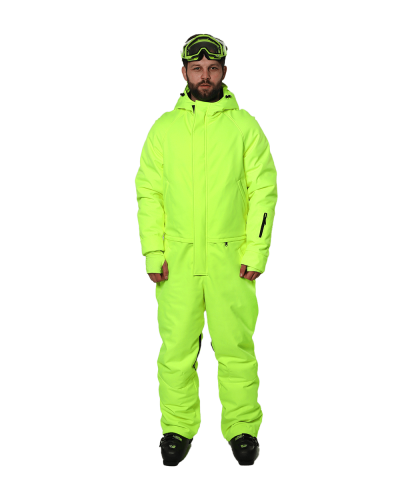 Unisex Зимовий комбінезон Snowflake - неоновий жовтий