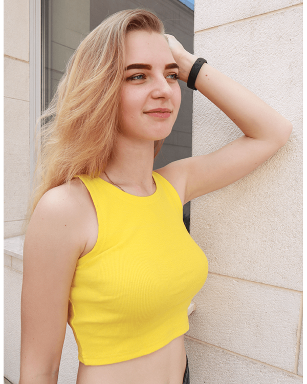 Топ Rock - жовтий Топ Rock - жовтий